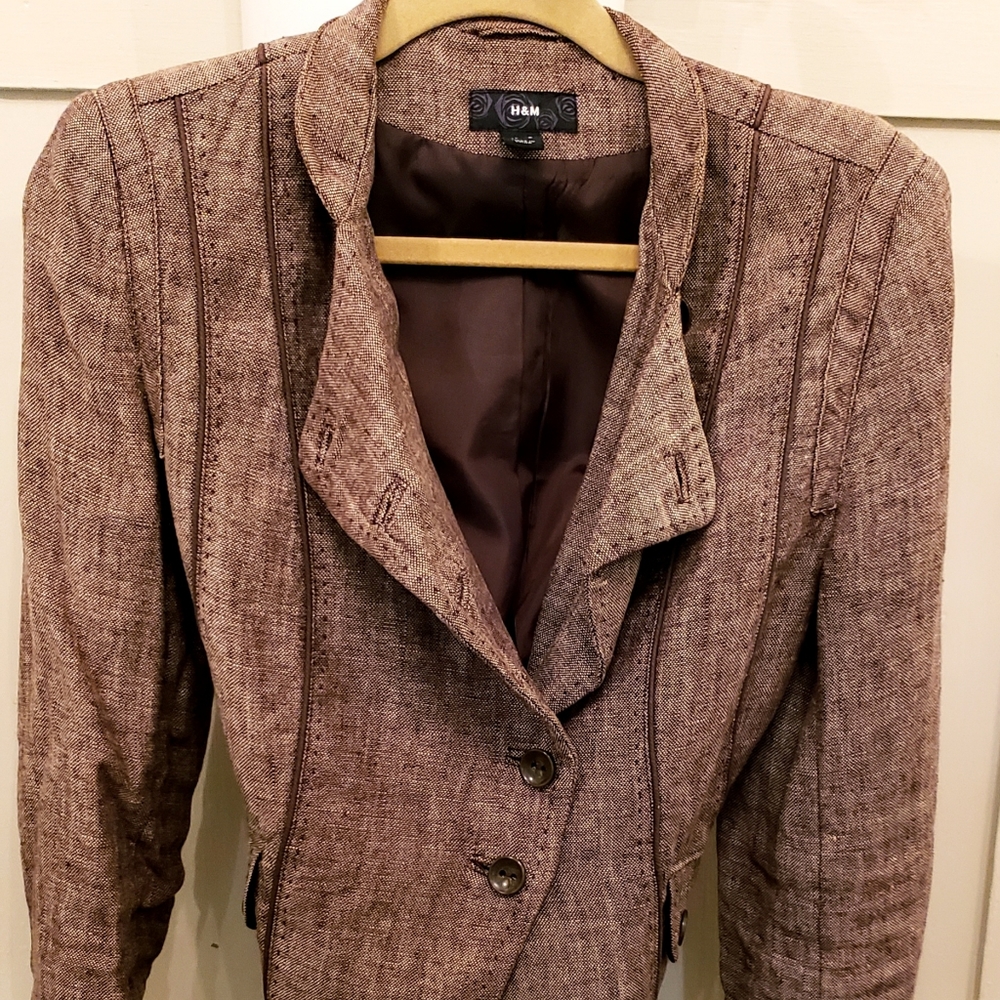 Vintage 90's H & M linen Jacket